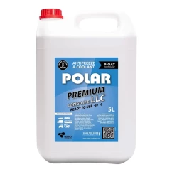 Антифриз Polar Premium Longlife LLC G12+ -37°C синий 5л (317164)