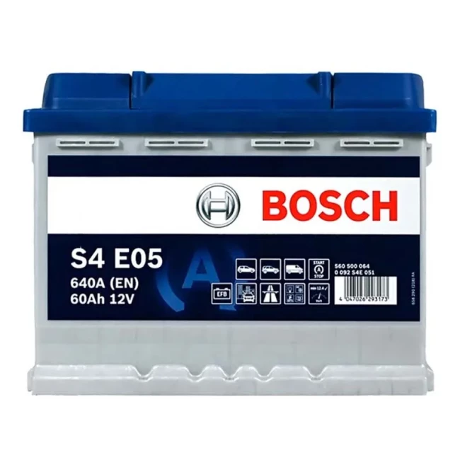 Автомобільний акумулятор BOSCH 6CT-60Ah АзЕ EFB (0092S4E051)