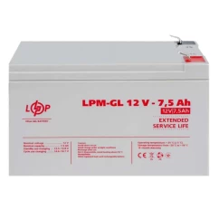Акумумяторная батарея LOGIC POWER GEL LPM GL12-7,5Ah
