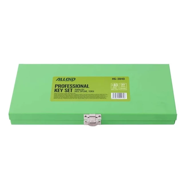 Набор бит Alloid шестигранных SPLINE TORX 40 предм (НБ-3840)