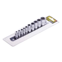 Набор головок Alloid торкс 1/4"-3/8"DR Е4-Е18 10 предм блистер