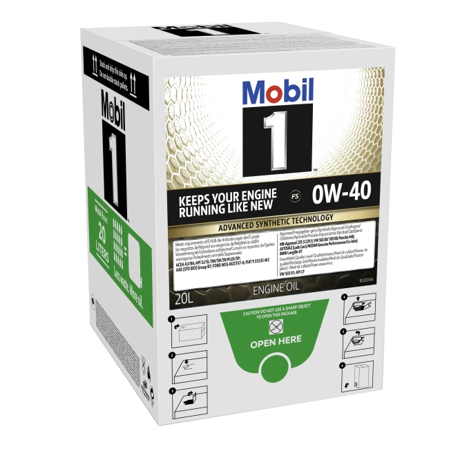 Моторное масло Mobil 1 FS 0W-40 BAG-IN-BOX 20л (153730) Моторное масло Mobil 1 FS 0W-40 BAG-IN-BOX 20л (153730)