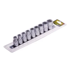 Набор головок Alloid торкс 1/2"DR Е10-Е24 9 предм блистер