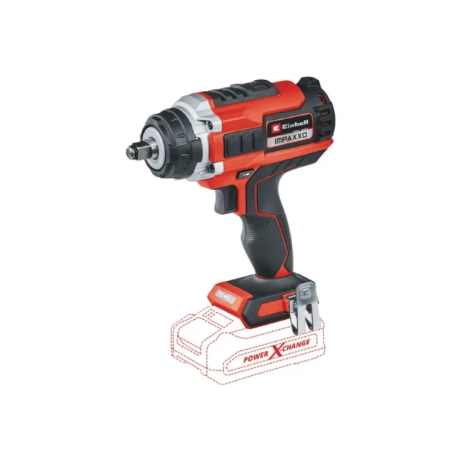 Шуроповерт ударный Einhell Impaxxo 18/400 Solo аккумуляторный 400Нм 0-2100об/мин 0-3300уд/мин (4510070)