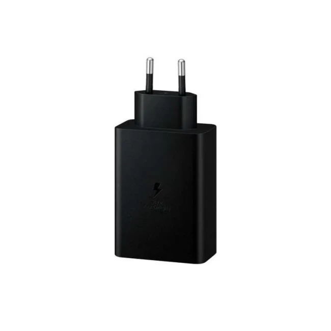 Сетевая зарядка SAMSUNG 65W Power Adapter Trio Черная (EP-T6530NBEGEU)