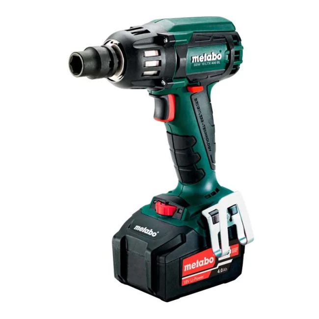 Гайковерт ударный аккумуляторный Metabo SSW 18 LTX 400 BL (602205500)
