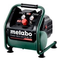 Компрессор воздушный Metabo POWER 160-5 18 LTX BL OF аккумуляторный 18В Li-Power