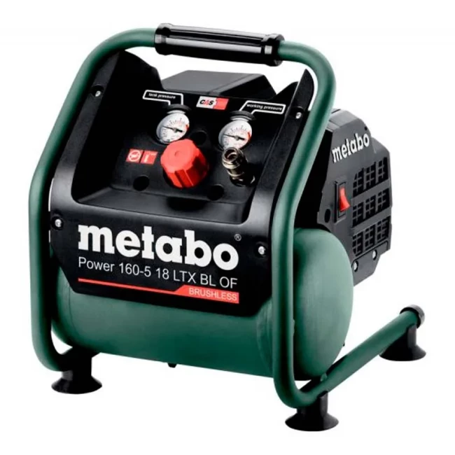 Компрессор воздушный Metabo POWER 160-5 18 LTX BL OF аккумуляторный 18В Li-Power (601521850)