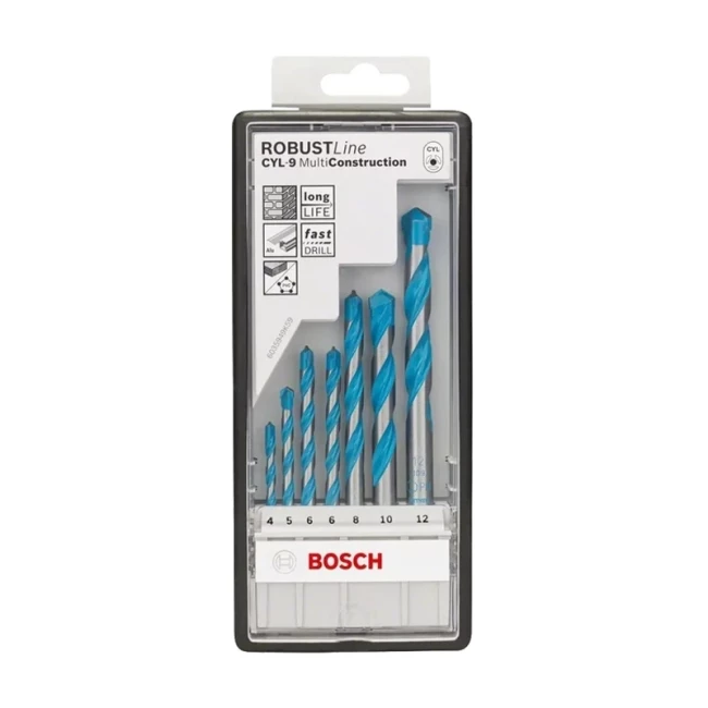 Набор сверл Bosch CYL-9 7 шт 4/5/6/6/8/10/12 мм (2.607.010.543)