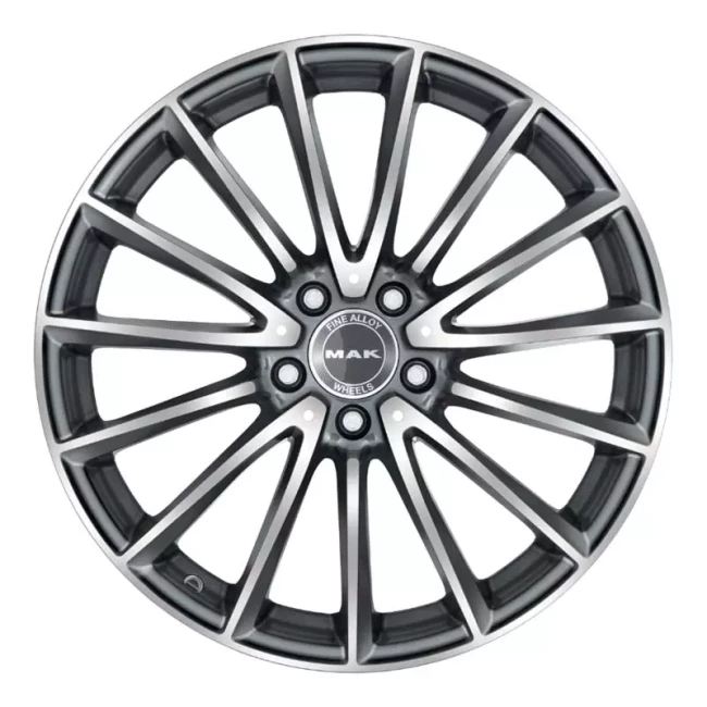 Диск MAK KOMET (R19 9 5x112 ET50 66,6) GUN MET-MIRROR FACE