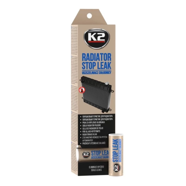 Герметик радіатора K2 STOP LEAK 18.5г (T230) Герметик радіатора K2 STOP LEAK 18.5г (T230)