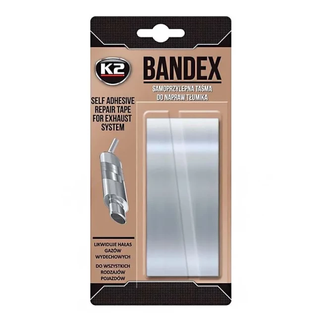 Стрічка для ремонту глушника K2 BOND BANDEX 1м (B305) Стрічка для ремонту глушника K2 BOND BANDEX 1м (B305)