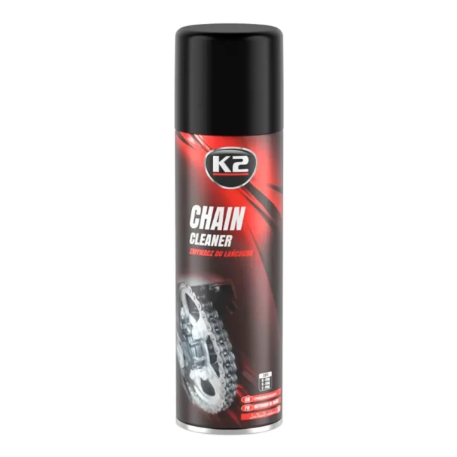 Очищувач ланцюгів K2 CHAIN CLEANER 500 мл (W148) Очищувач ланцюгів K2 CHAIN CLEANER 500 мл (W148)