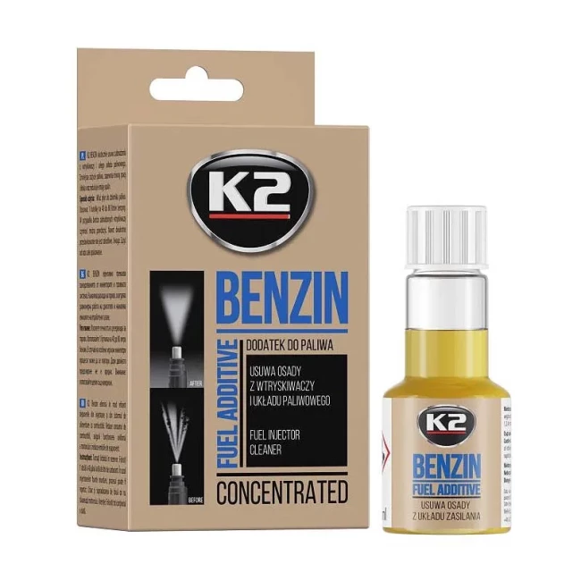 Очиститель инжектора K2 TURBO BENZIN 50мл (ET3111)
