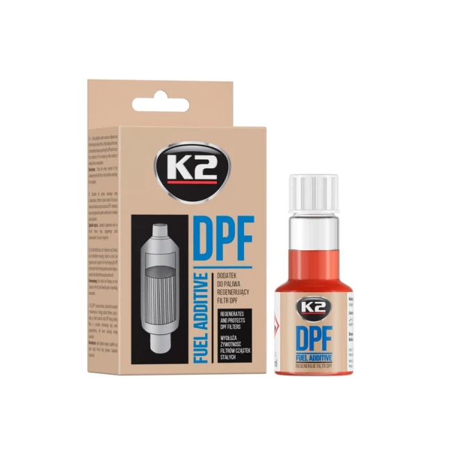 Очиститель сажевого фильтра K2 TURBO DPF 50 мл (T316)