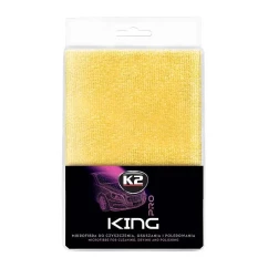 Полотенце влагоуборочное K2 PRO KING для удаления остатков полироля и воска 40x60см (M434)