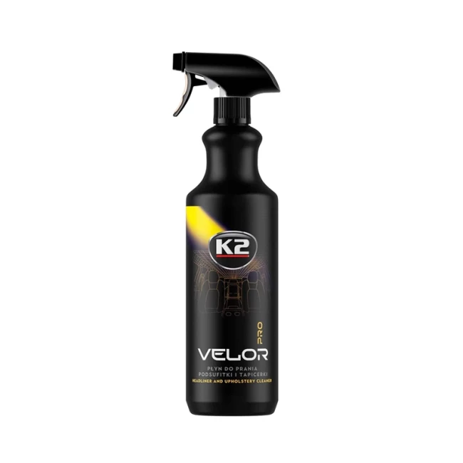 Засіб для очищення тканинної оббивки та килимів K2 VELOR PRO 1 л (D5031) Засіб для очищення тканинної оббивки та килимів K2 VELOR PRO 1 л (D5031)