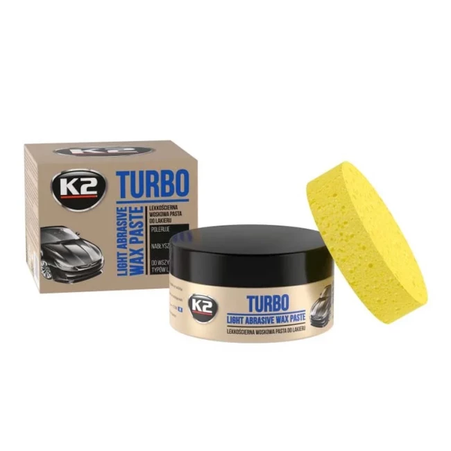 Восковая паста для полировки кузова K2 TURBO 250G (K004)