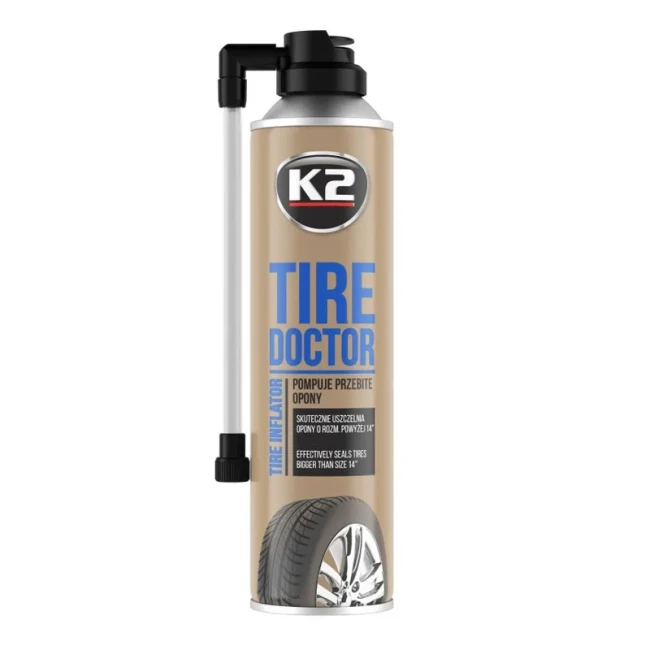 Вулканизатор шин K2 TIRE DOKTOR 500мл (B311) Вулканизатор шин K2 TIRE DOKTOR 500мл (B311)