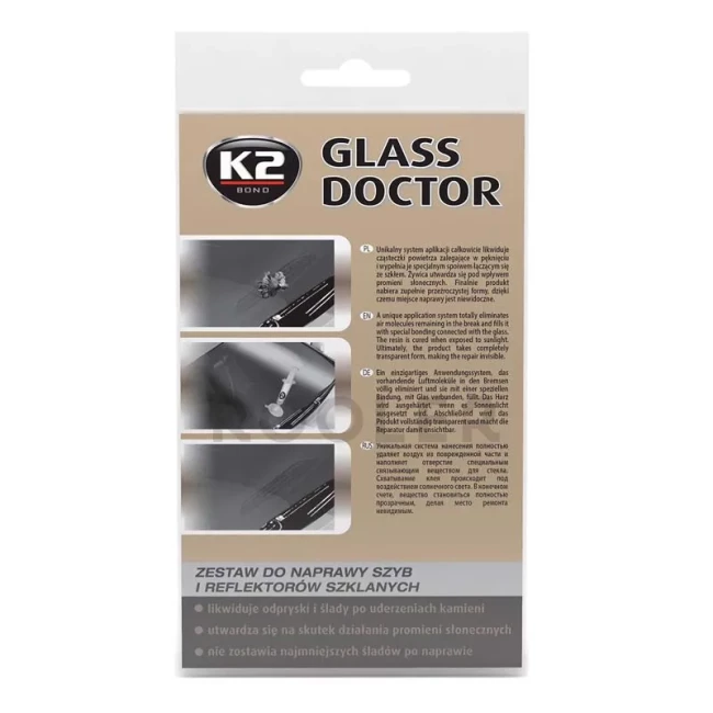 Клей эпоксидный K2 BOND GLASS DOCTOR 0,8мл (B350) Клей эпоксидный K2 BOND GLASS DOCTOR 0,8мл (B350)