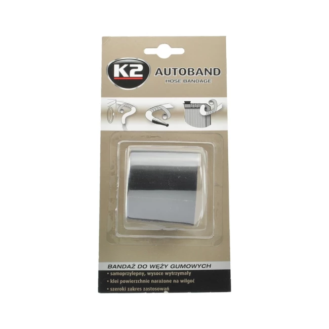 Стрічка для ремонту гумових шлангів K2 BOND AUTOBAND 5 см х 3 м (B3000) Стрічка для ремонту гумових шлангів K2 BOND AUTOBAND 5 см х 3 м (B3000)