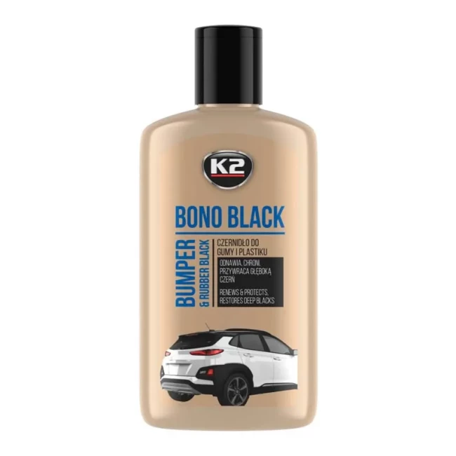 Средство для чернения шин и бамперов K2 Bono Black 250мл (K030N)