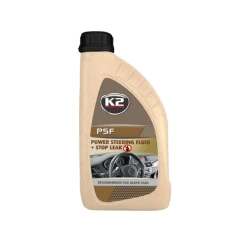 Жидкость для гидроусилителя руля K2 POWER STEERING FLUID + STOP LEAK 1 л (O5821E)