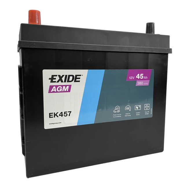 Автомобільний акумулятор EXIDE Start-Stop AGM 6СТ-45A Аз (EK457)