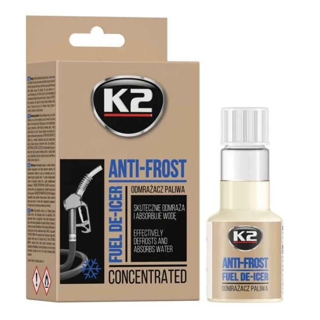Додаток в паливо проти замерзання K2 Turbo Anti-Frost 50мл (T313) Додаток в паливо проти замерзання K2 Turbo Anti-Frost 50мл (T313)