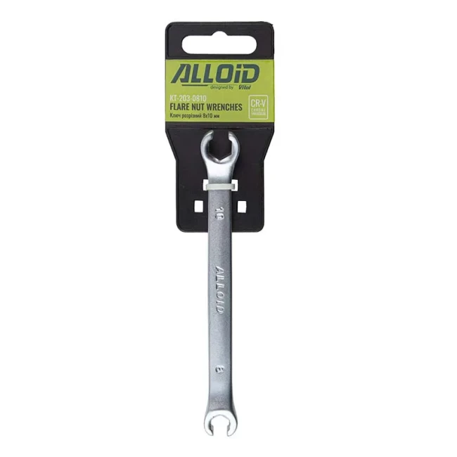Ключ розрізний Alloid 08х10 мм (КТ-203-0810) Ключ розрізний Alloid 08х10 мм (КТ-203-0810)
