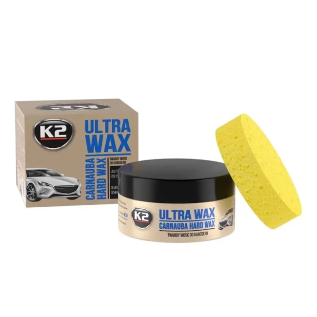 Воскова паста з губкою K2 Perfect Ultra Wax 250г (K073)