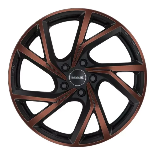 Диск MAK KASSEL (R19 8 5x114,3 40 76) BLACK & BRONZE