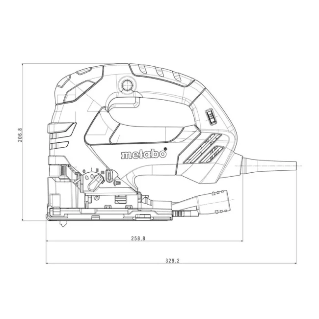 Лобзик Metabo STEB 140 PLUS 750Вт (601404500)