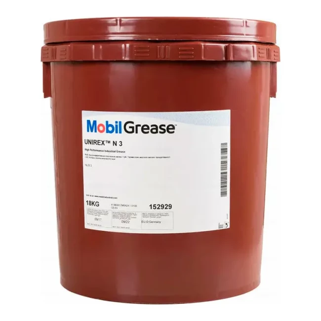 Смазка пластичная Mobil Unirex №3 18кг (152929) Смазка пластичная Mobil Unirex №3 18кг (152929)
