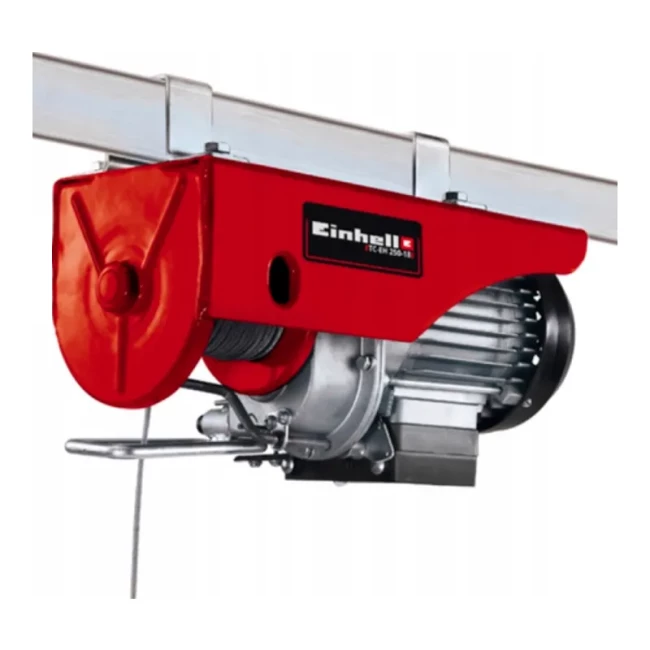 Тельфер электрический Einhell TC-EH 500 1000Вт до 500кг трос 12м 15.15кг (2255140) Тельфер электрический Einhell TC-EH 500 1000Вт до 500кг трос 12м 15.15кг (2255140)