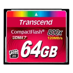 Карта пам'яті Transcend CF 64GB 800X