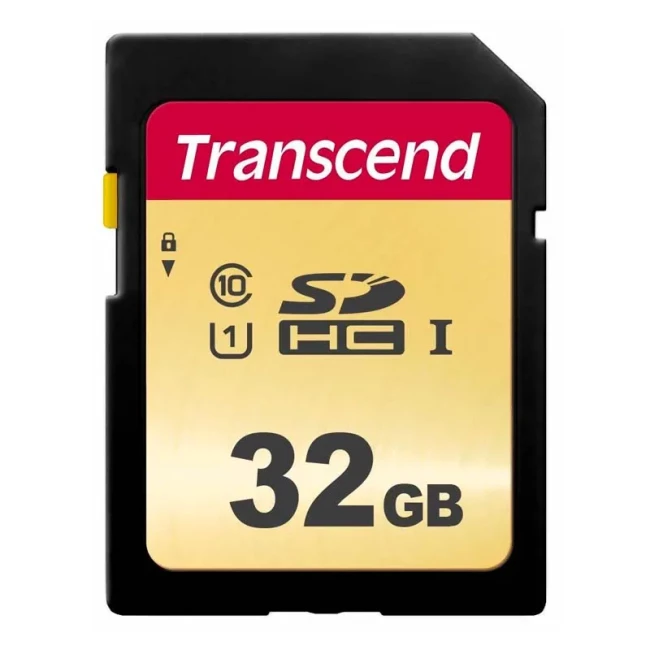 Карта памяти Transcend SD 32GB C10 UHS-I R95/W60MB/s (TS32GSDC500S)