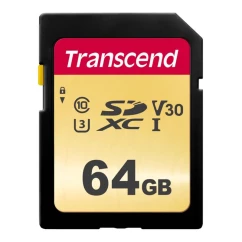 Карта памяти Transcend SD 64GB C10 UHS-I R95/W45MB/s