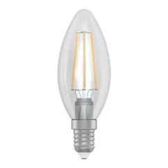 Світлодіодна лампа Electrum Filament 4W E14 3000K свічка ретро (A-LC-1942)