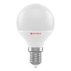 Лампа світлодіодна куля Electrum 6W E14 4000K (A-LB-0749)