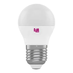 Лампа светодиодная шар ELM 6W E27 3000K (18-0093)