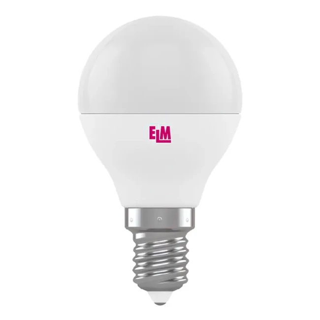Лампа светодиодная шар ELM 7W E14 4000K (18-0164) Лампа светодиодная шар ELM 7W E14 4000K (18-0164)