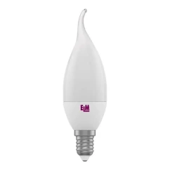 Лампа світлодіодна свічка на вітрі ELM 4W E14 4000K (18-0088)