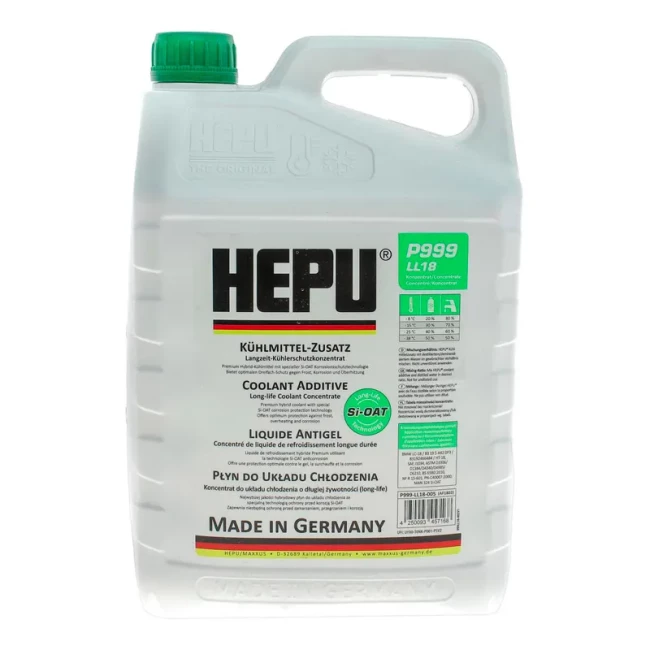 Антифриз HEPU P999-LL18 G11 -37°C 5л (P999-LL18-005)