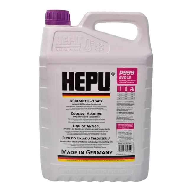 Антифриз HEPU P999-EVO12 G12 -38 °C фіолетовий 5л (P999-EVO12-005) Антифриз HEPU P999-EVO12 G12 -38 °C фіолетовий 5л (P999-EVO12-005)