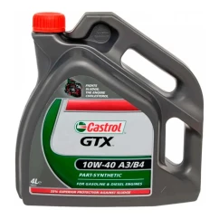 Моторное масло Castrol GTX 10W-40 А3/В4 4л