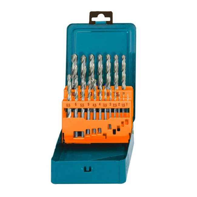 Набор сверл Makita D-54025 по металлу HSS-G 19шт