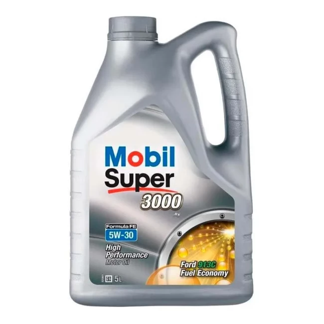 Моторное масло Mobil Super 3000 X1 Formula FE 5W-30 5л (5W30 3000 FE 5L)