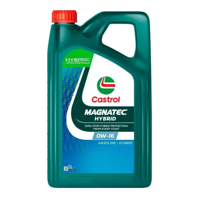 Моторное масло Castrol Magnatec Hybrid 0W-16 5л (0W16 M H 5L) Моторное масло Castrol Magnatec Hybrid 0W-16 5л (0W16 M H 5L)