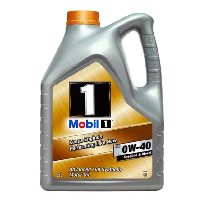 Моторное масло Mobil 1 0W-40 5л (0W40 M1 5L)